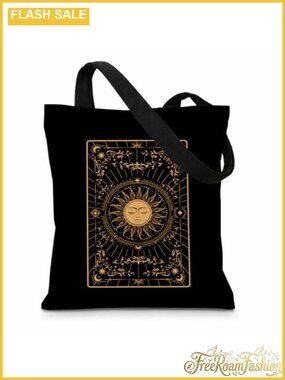 Canvas Tote Bag Heavy Duty Cotton Reusable Shoulder Bag
